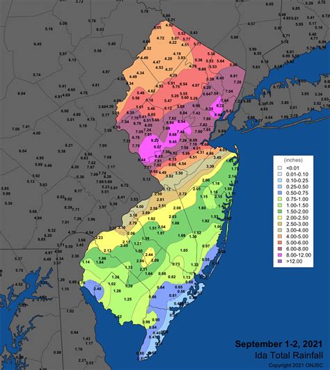 00" Leaflet Powered by Esri Esri, HERE, Garmin, FAO, USGS, EPA, NPS New Jersey Department of Environmental Protection. . Rainfall totals in nj